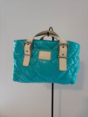 Kiss & Cry Angels - quilted Ice-skating rink tote bag